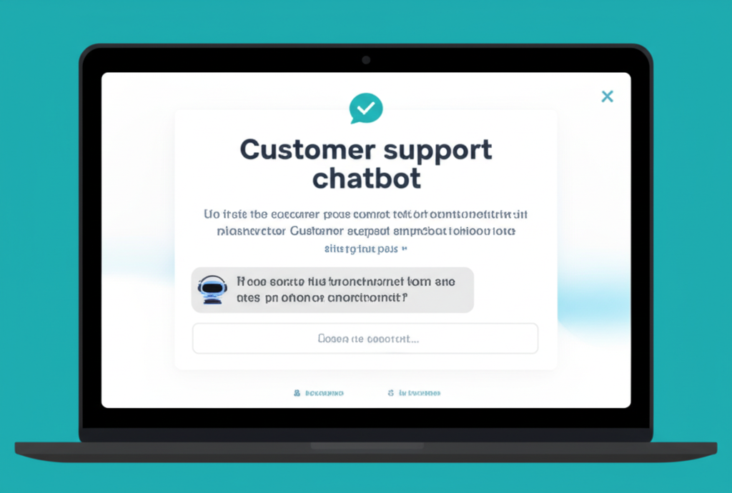 Customer Support chatbot example